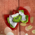 5 inch grinch bow