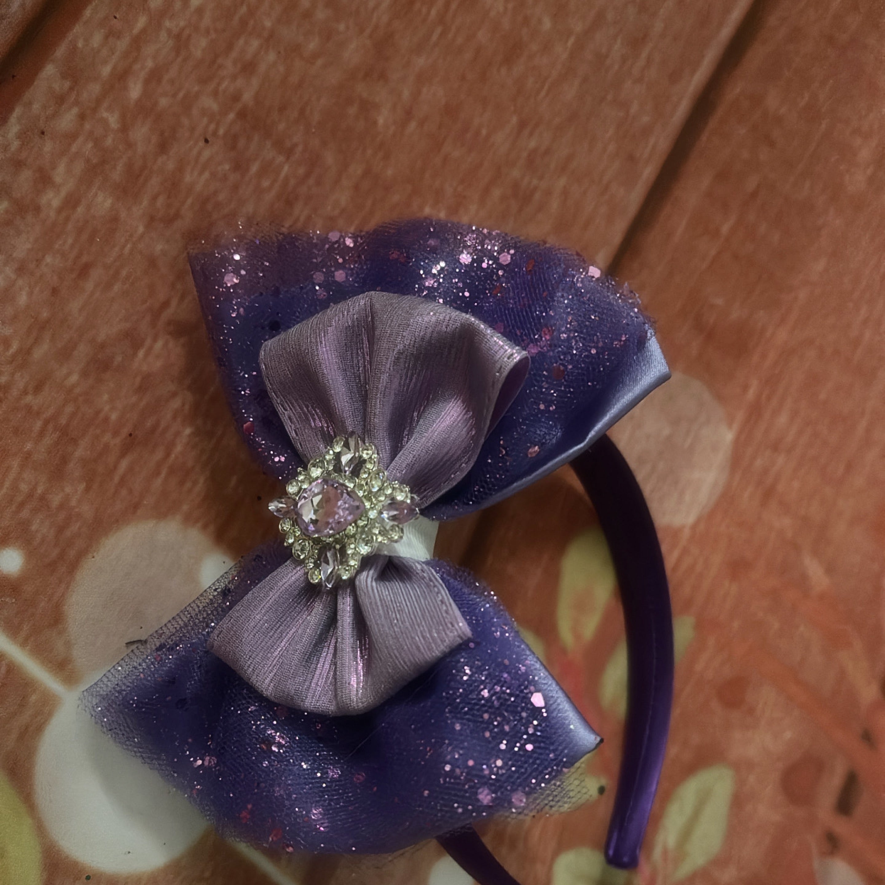 Lavender hard headband