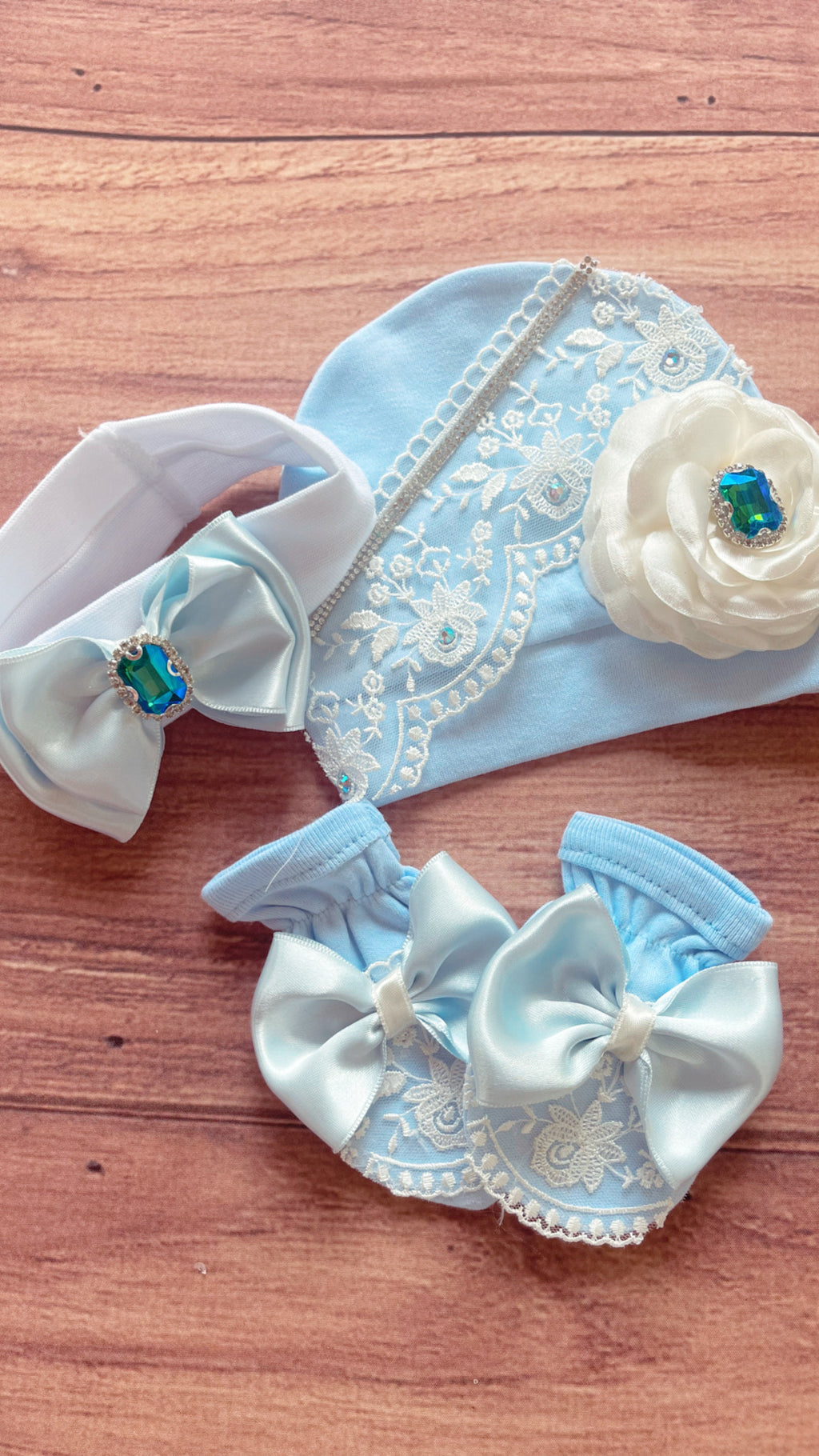 0/3 baby blue set
