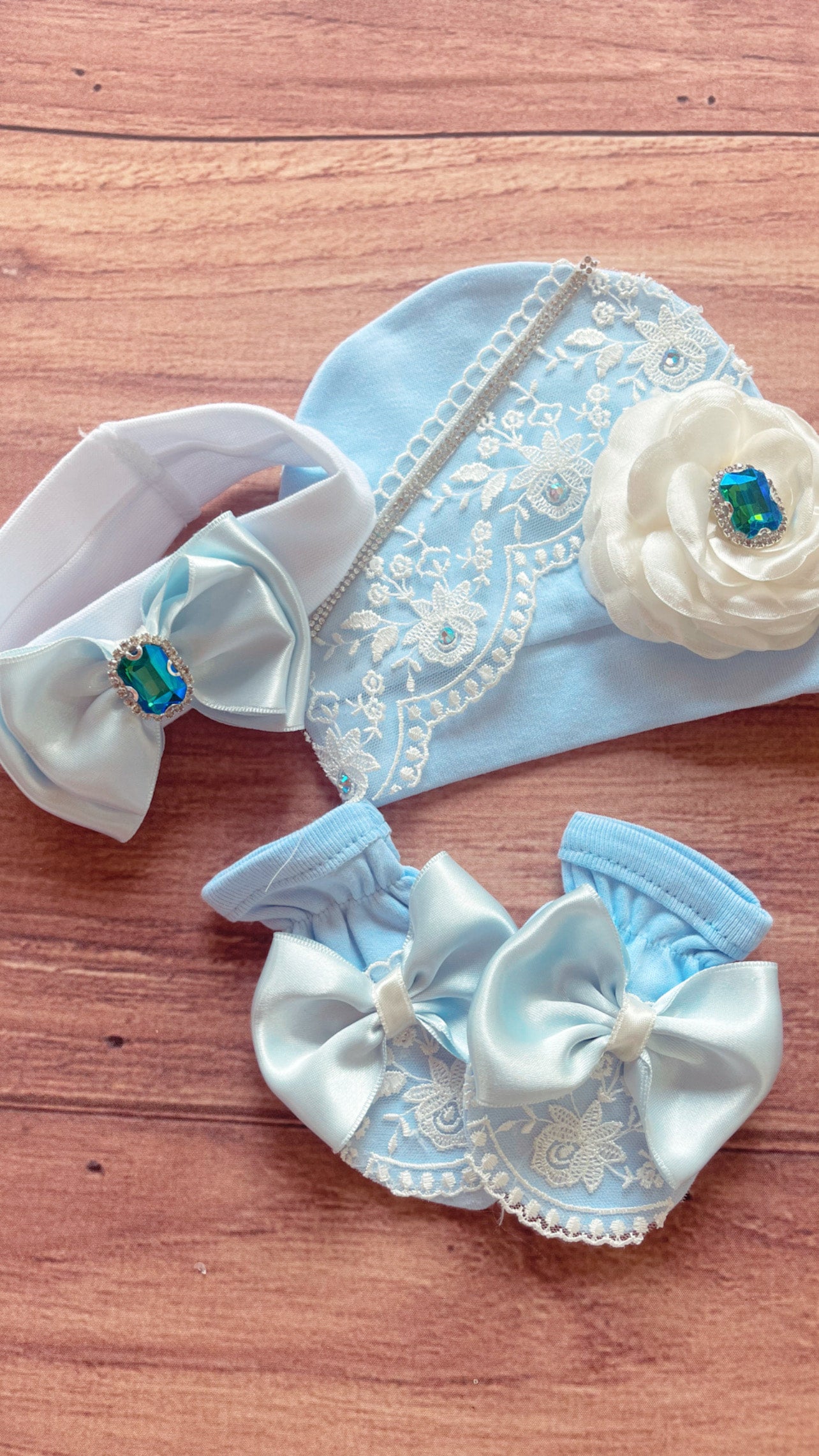 0/3 baby blue set
