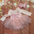 Birthday girl Tutu long sleeve