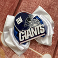 Giants hair bow