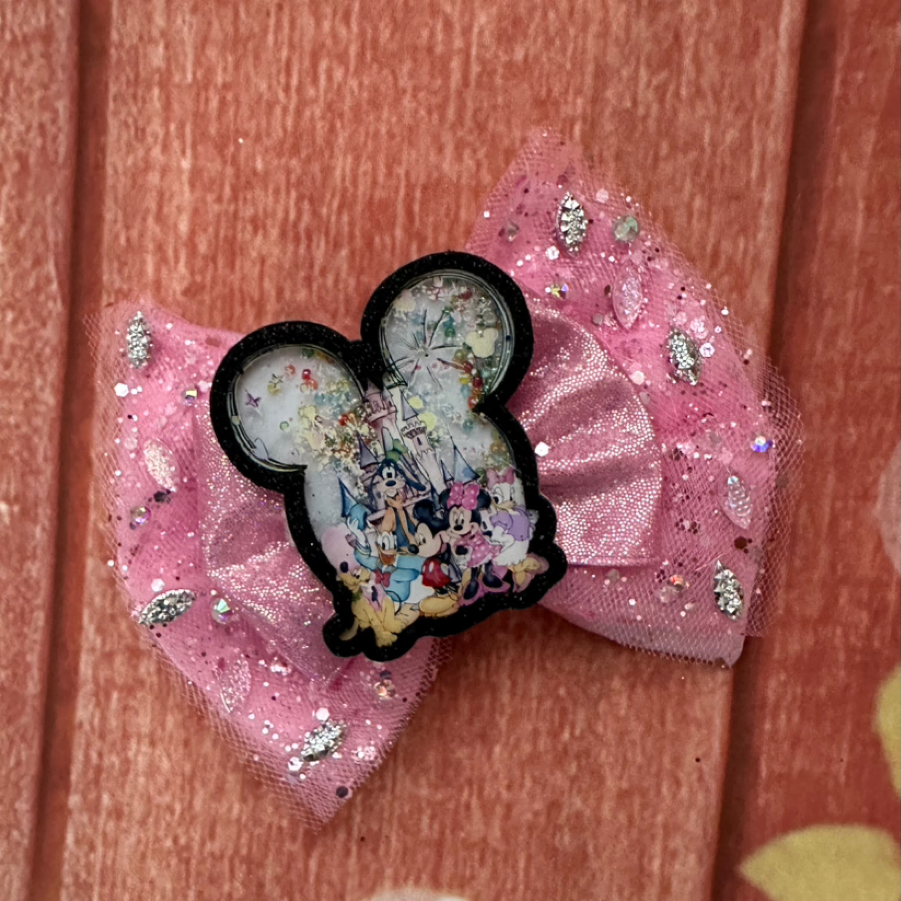 5 inch Mickey and friends hair Clip