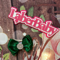 Emerald green piggy clip