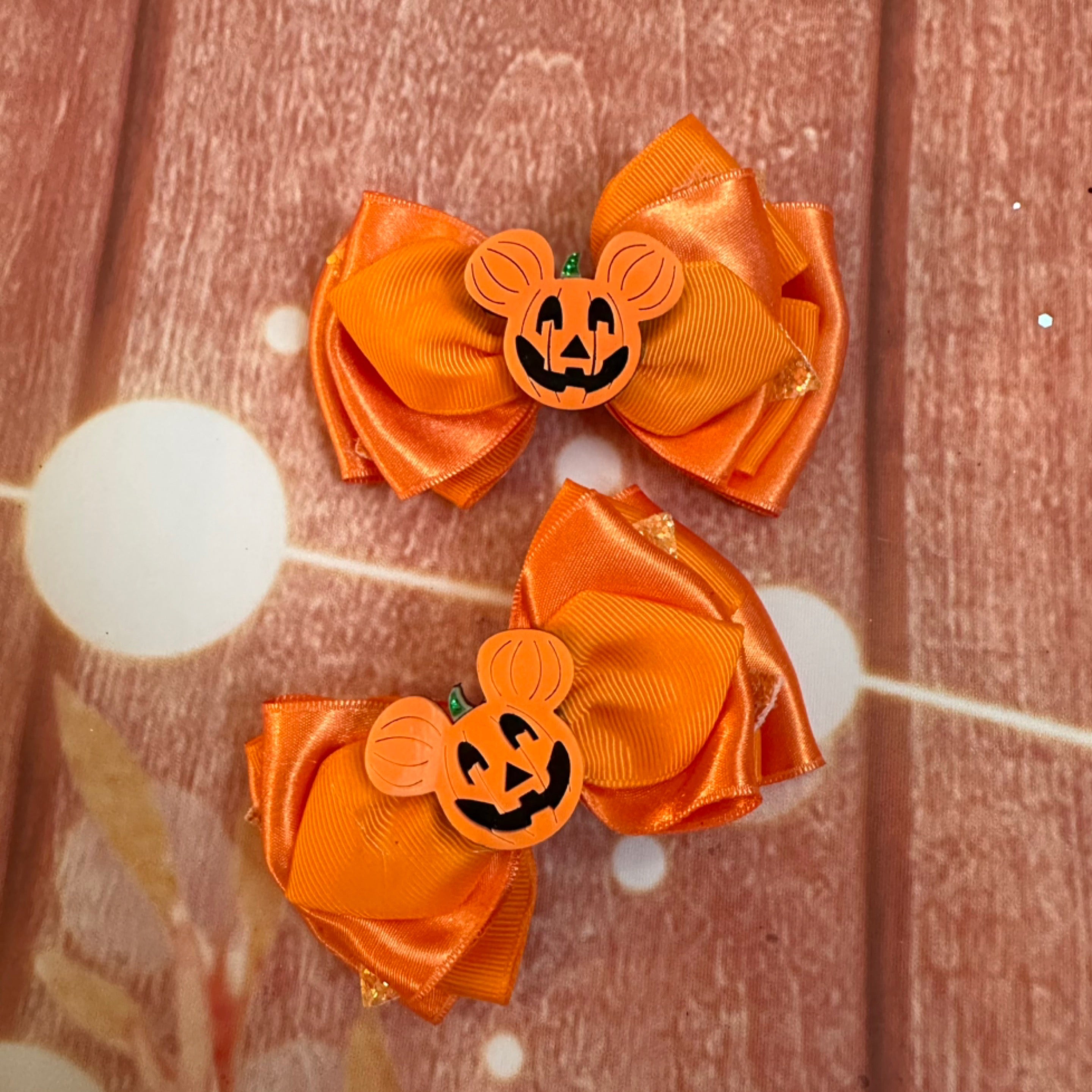 Halloween pumpkin piggy set