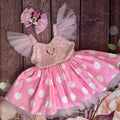 2/3t minni mouse dress and hair Clip