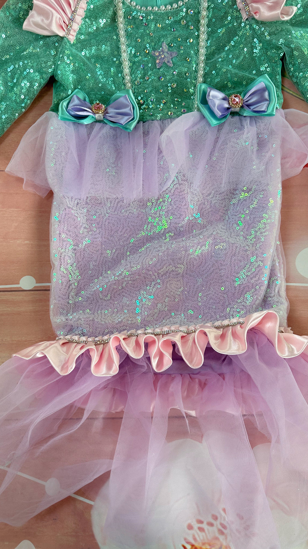 2/3t mermaid costume