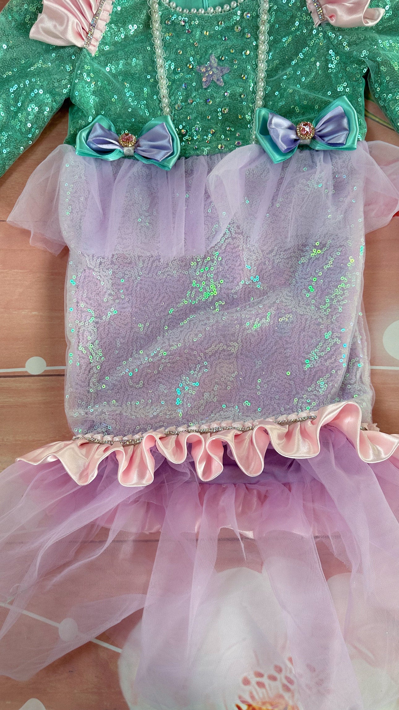 2/3t mermaid costume
