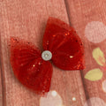 5 inch tulle hair bow