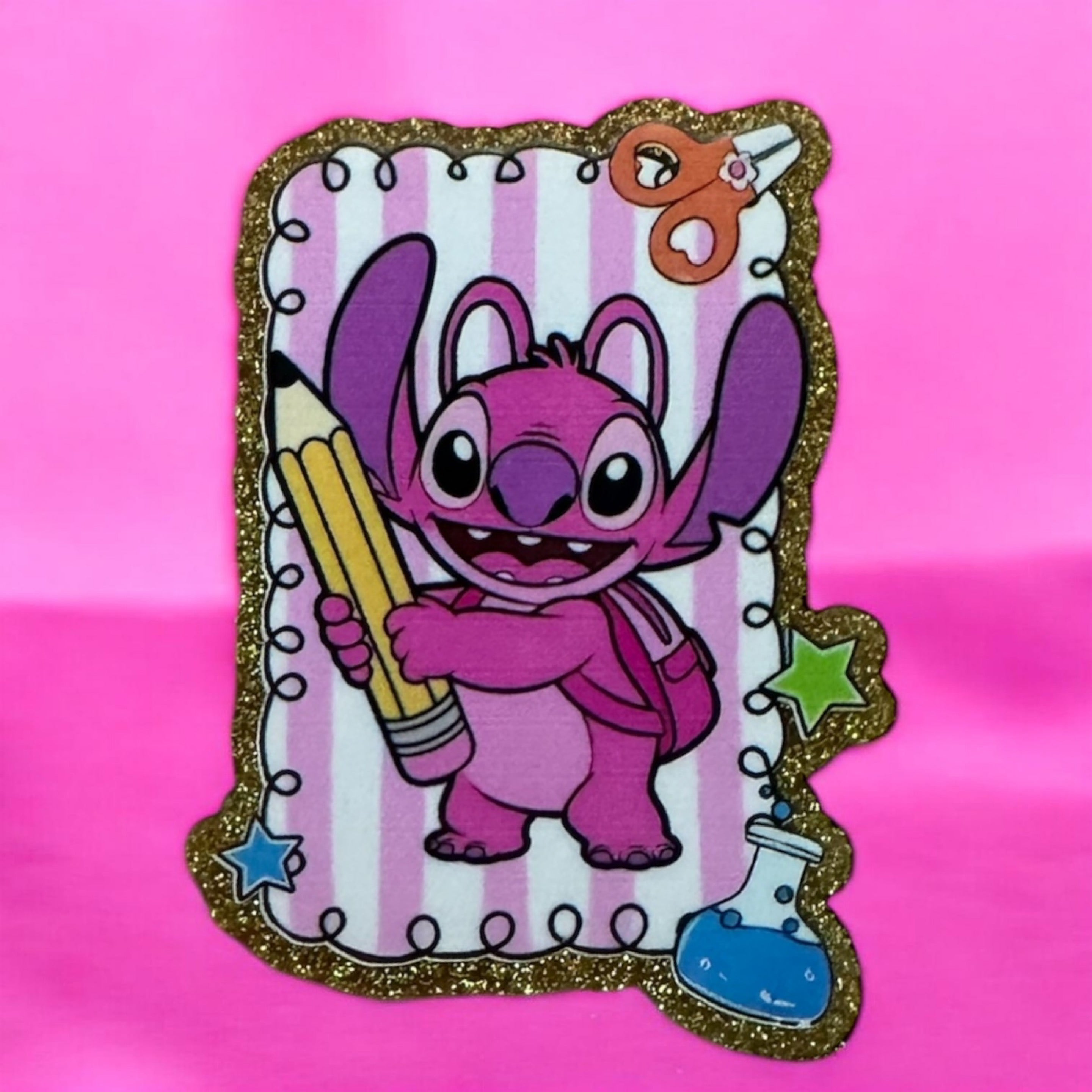 Velcro center stitch angel