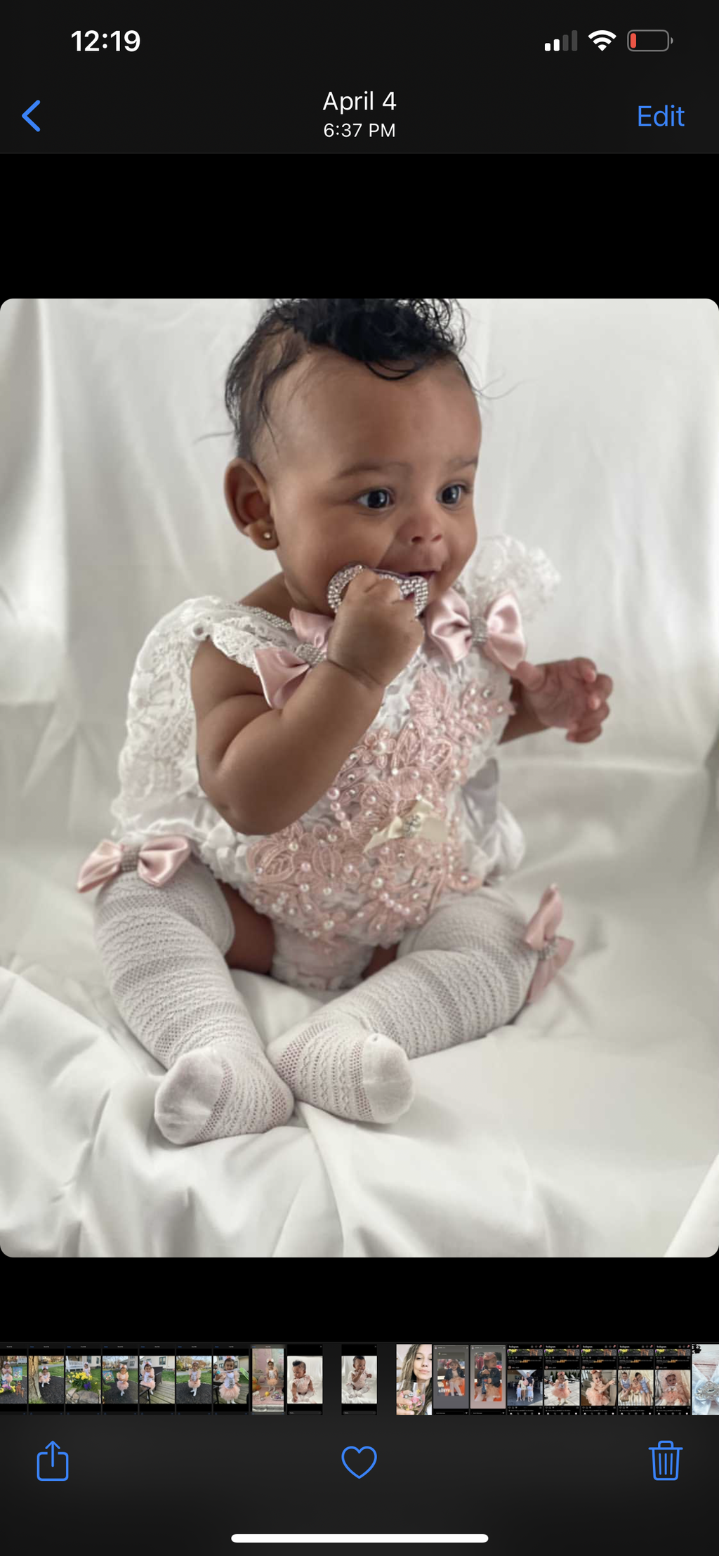 Dusty pink romper set