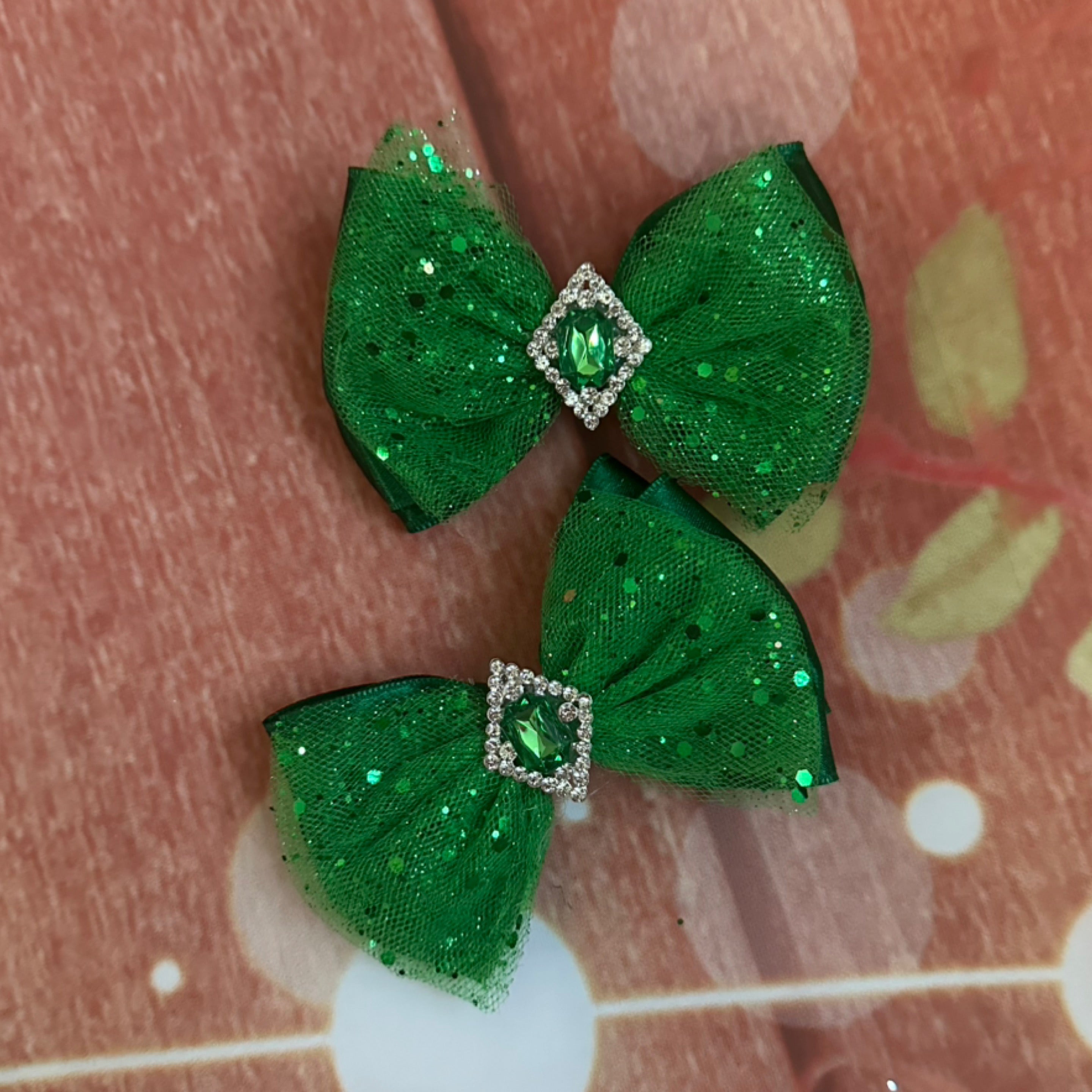 Christmas green piggy set