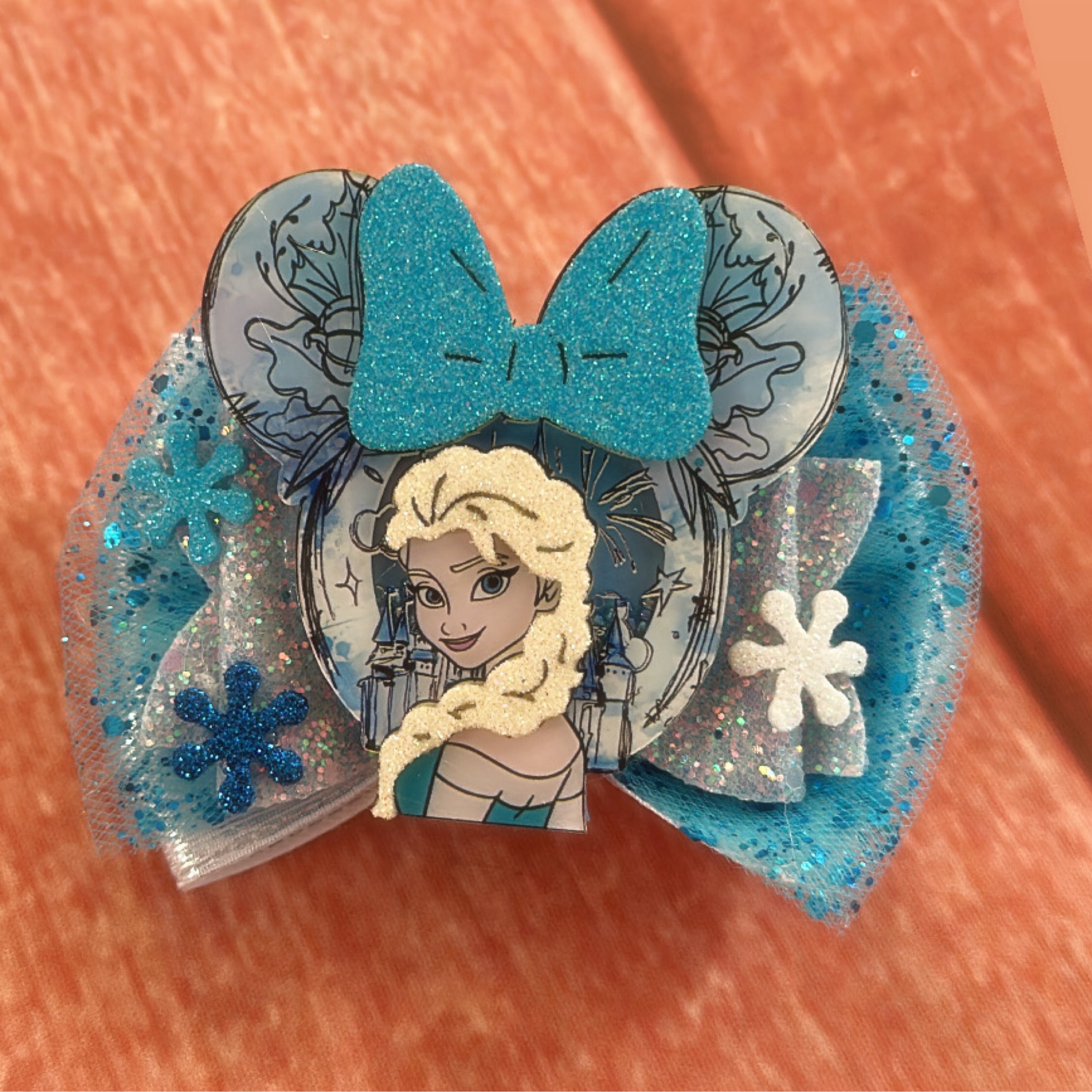 Single Elsa piggy size clip