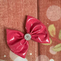 Pink patent leather 5 inch clip