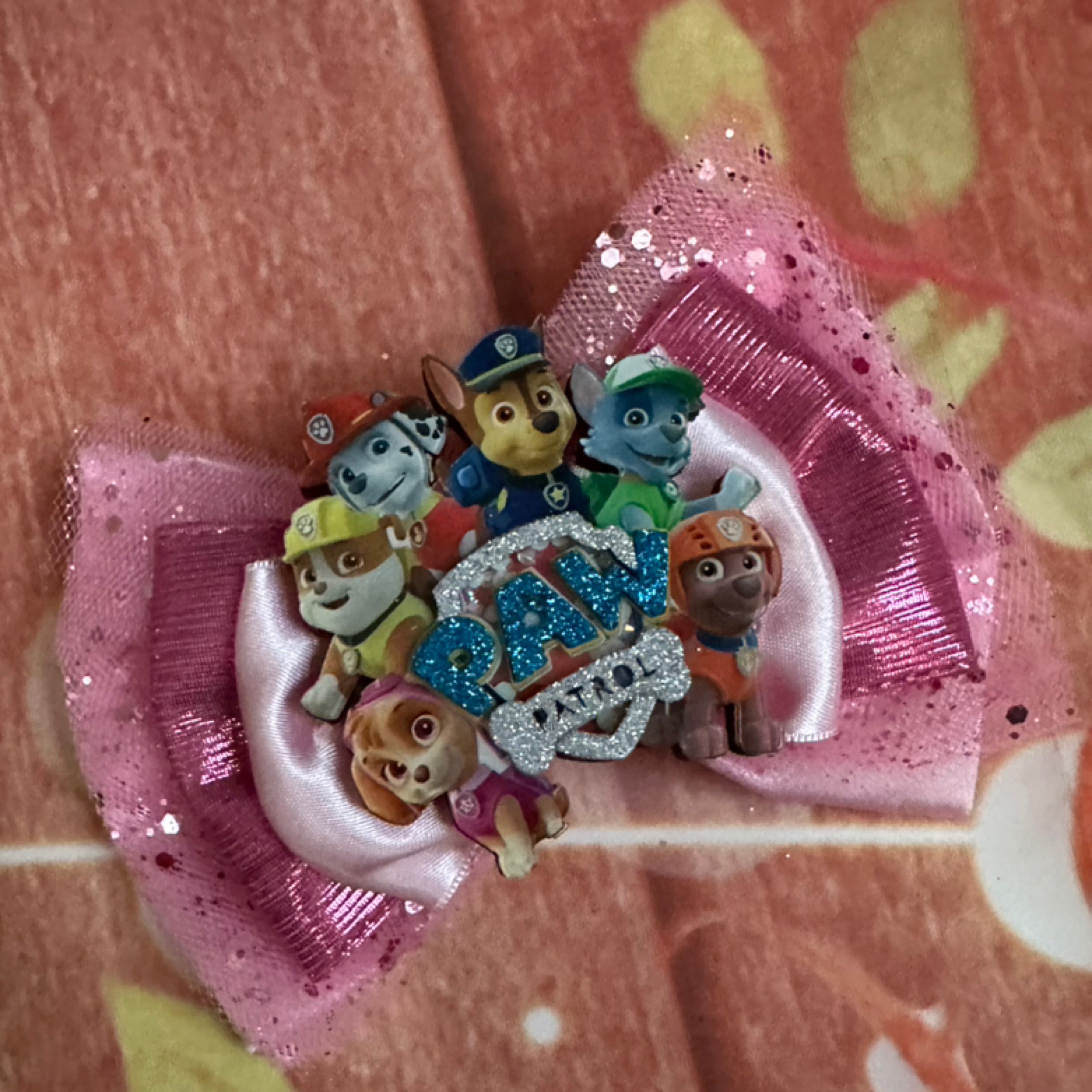 5 inch paw patrol bow