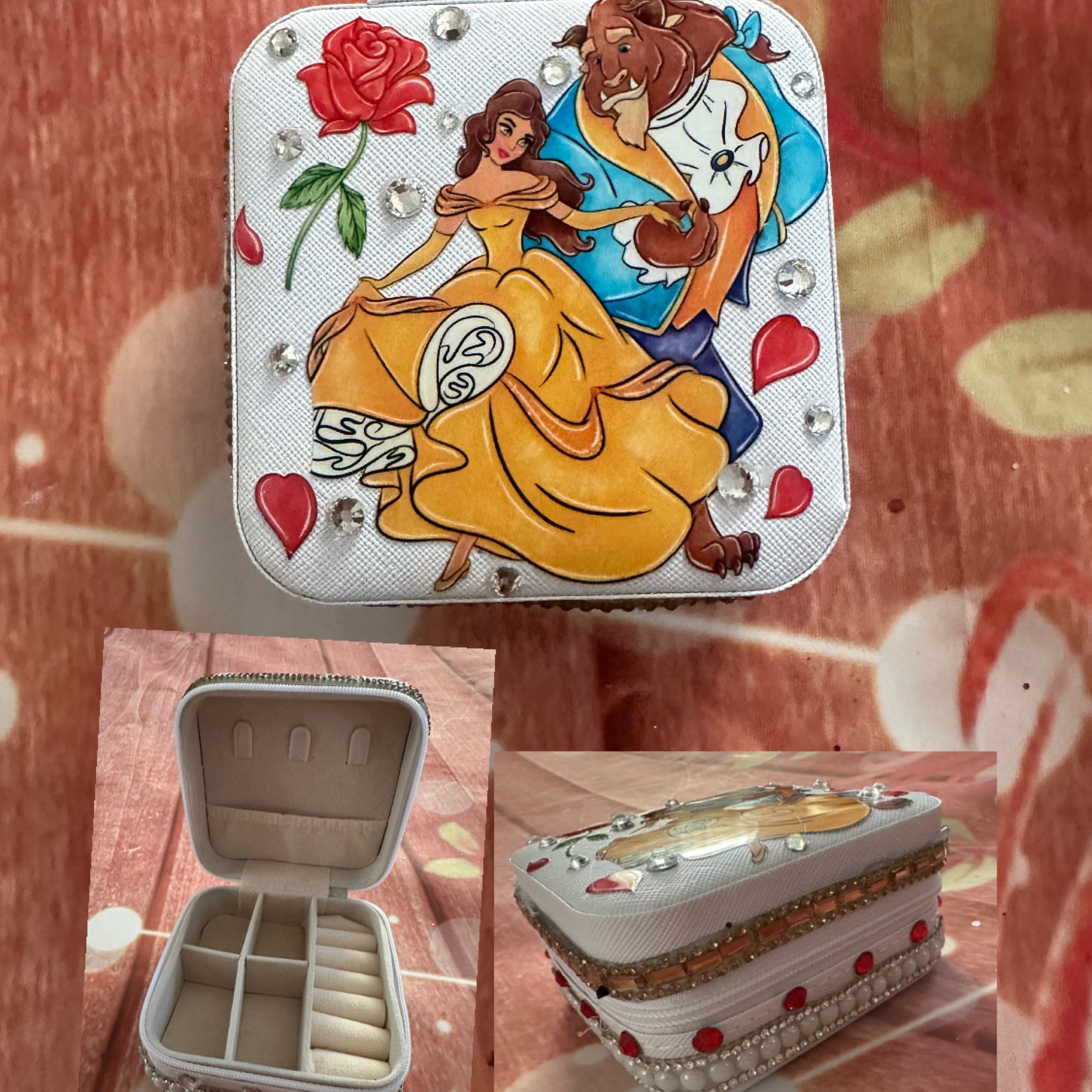 Princess belle jewelry box