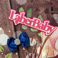 Royal blue piggy clip
