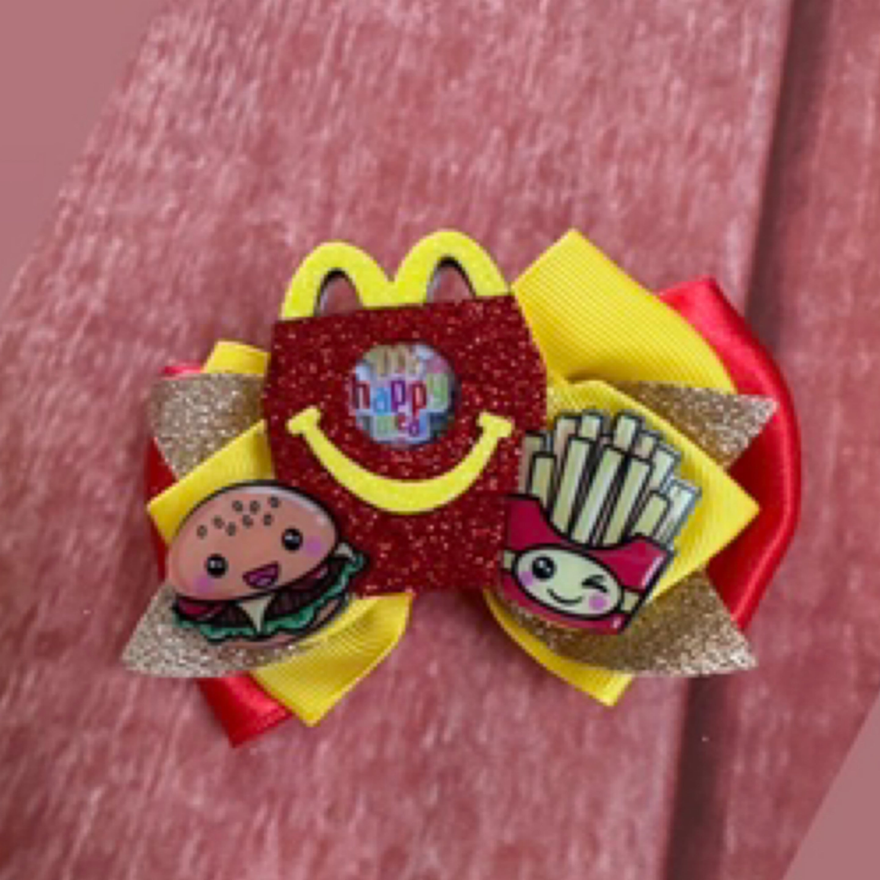 Happy meal McDonald bow
