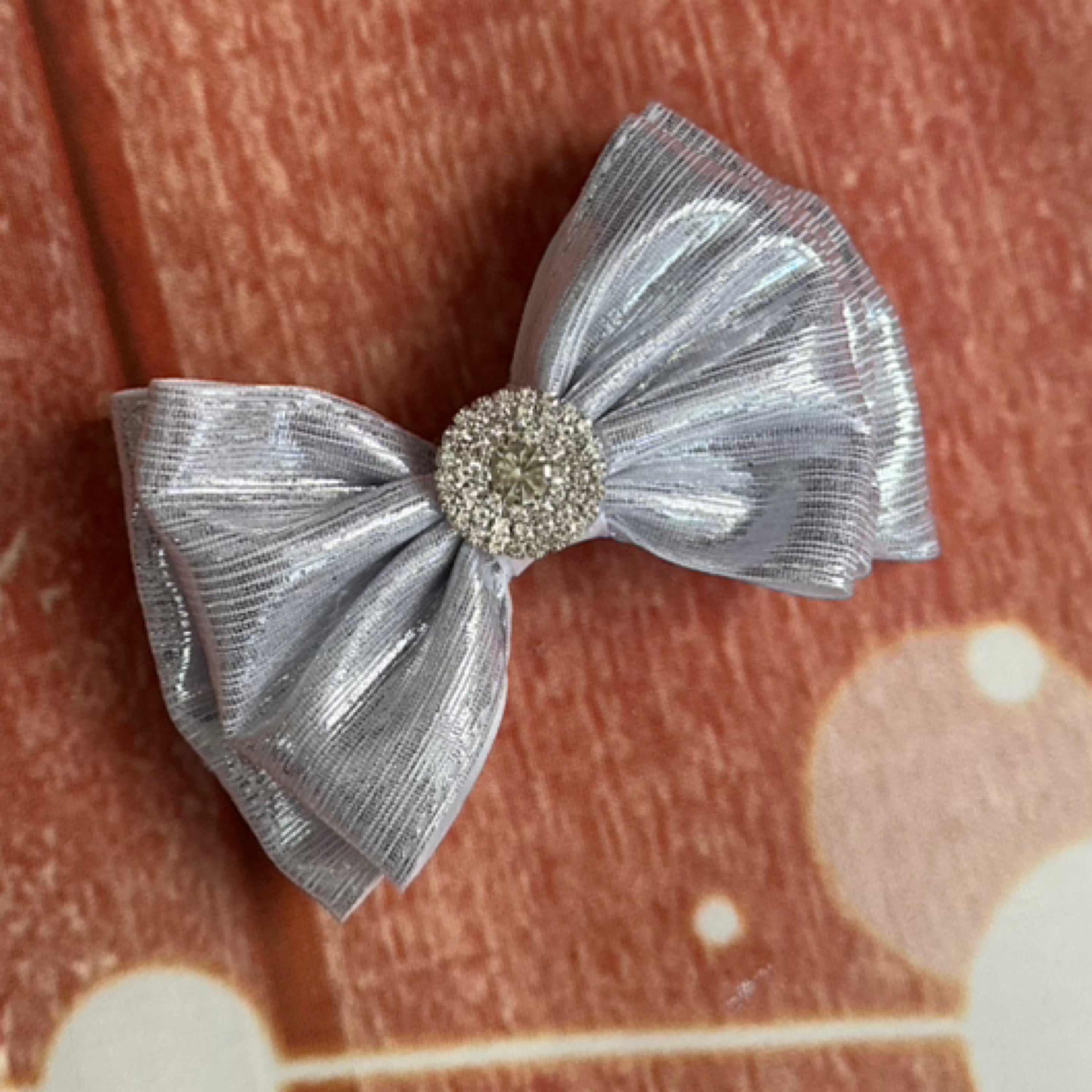 Silver piggy clip