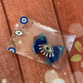 Evil eye piggy gift set in box