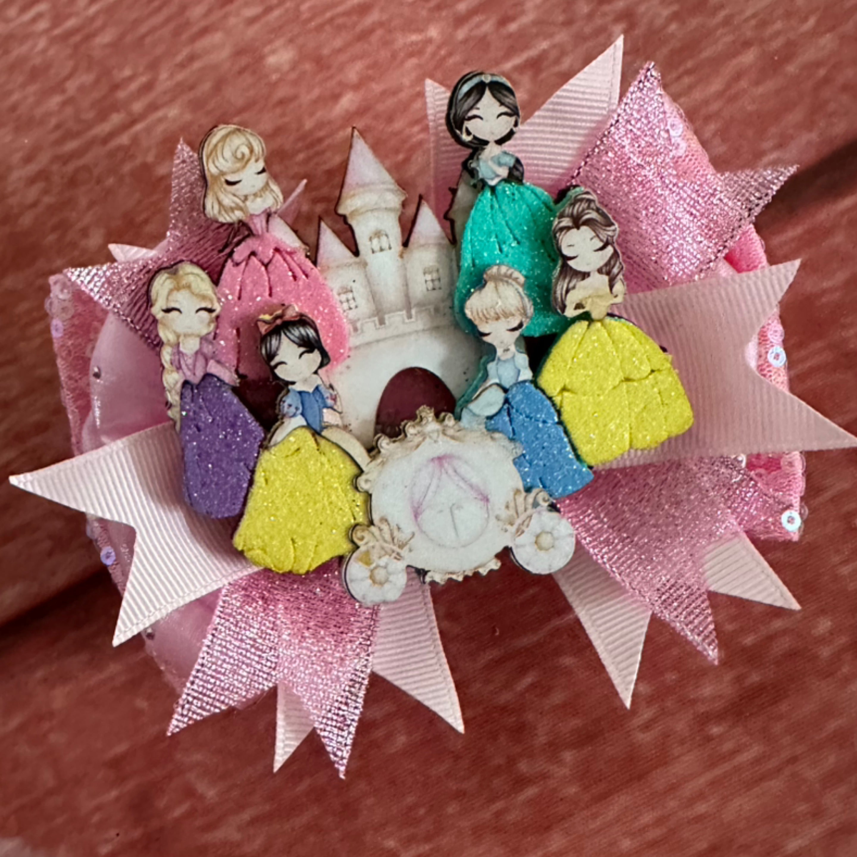 Princess hair clip