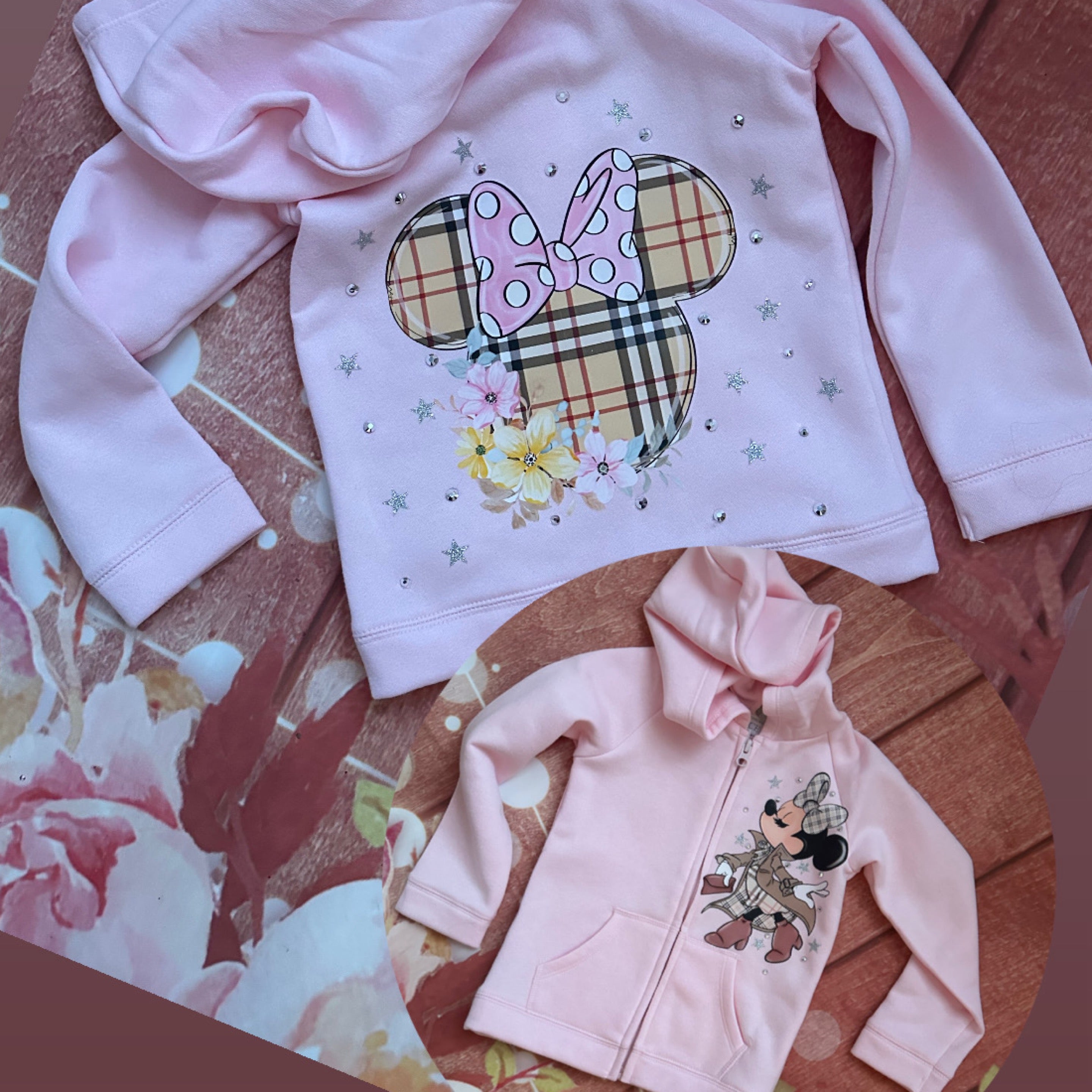 Disney Burberry zip up 4y
