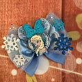 5 inch Elsa hair bow
