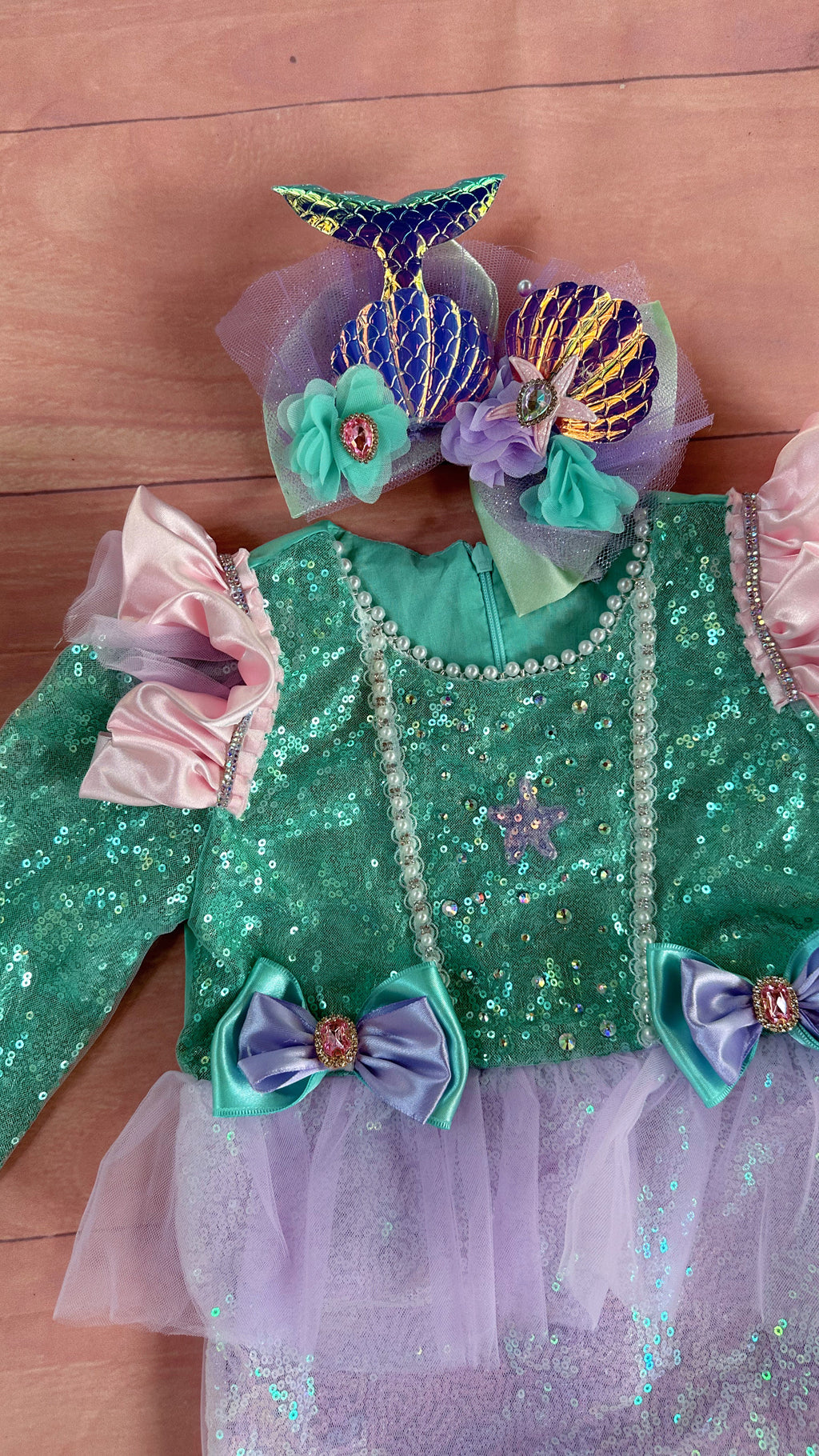 2/3t mermaid costume