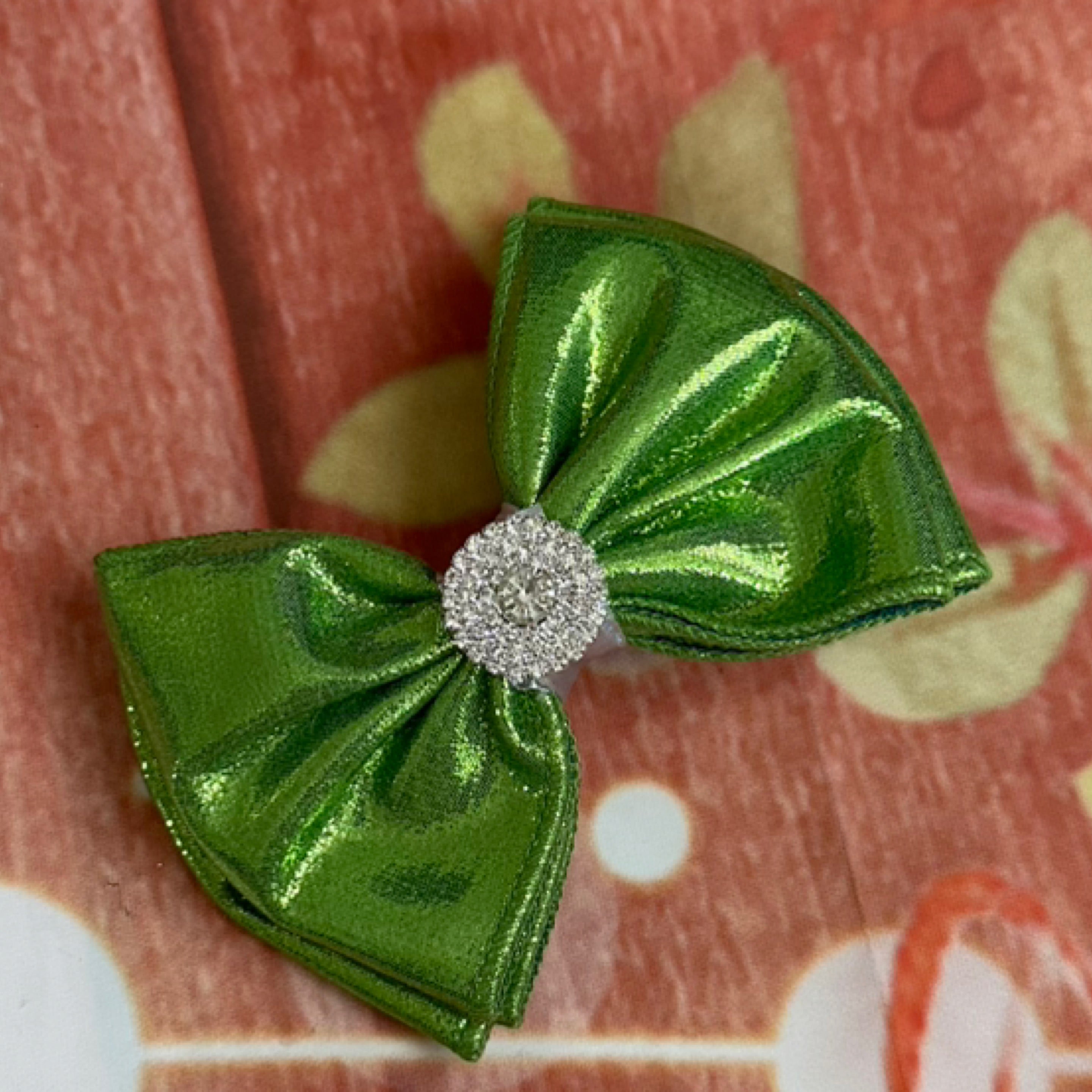 XL piggy size turtle green clip