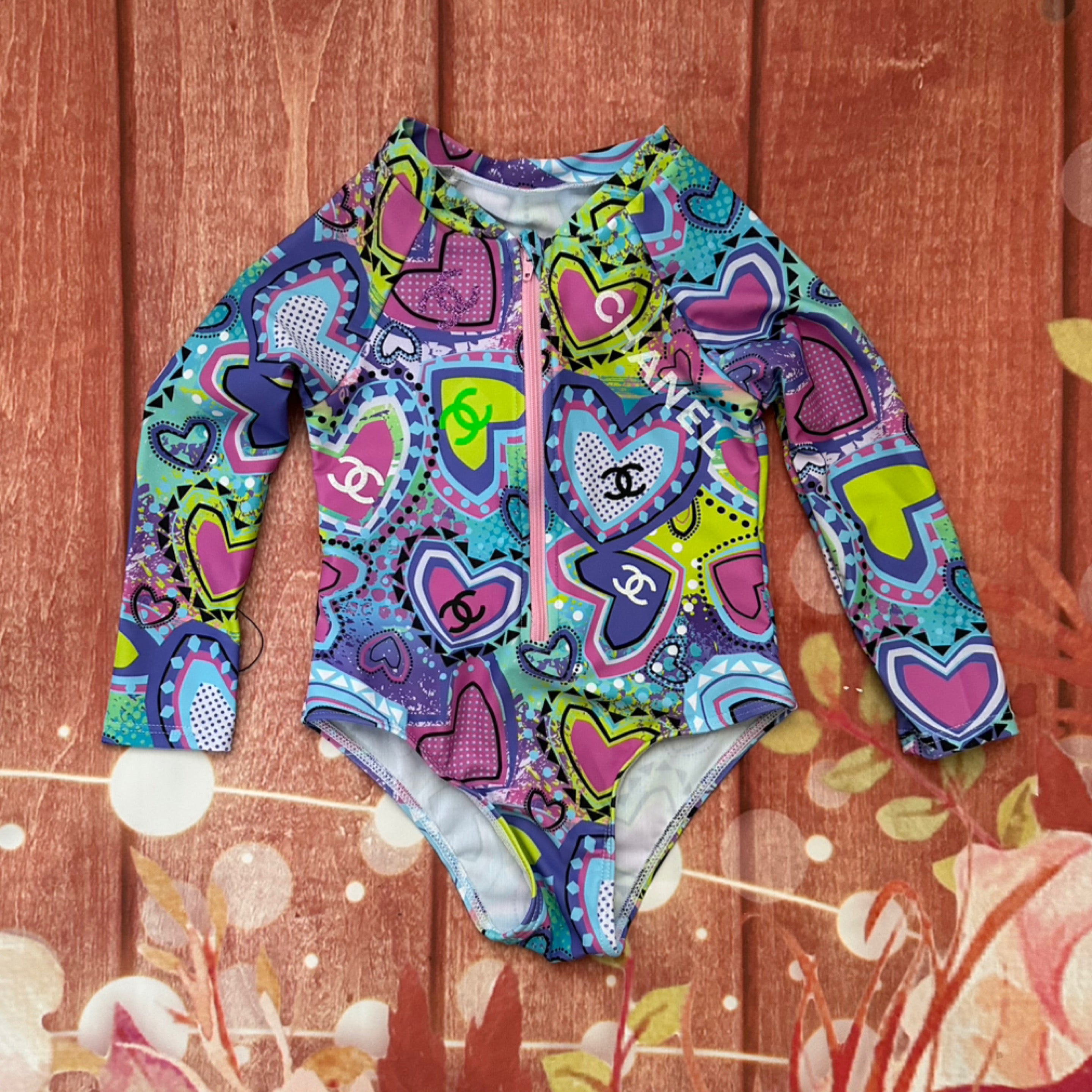 4y long sleeve swimsuit