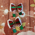 Christmas pigtail set
