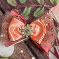 Mandarin hair bow