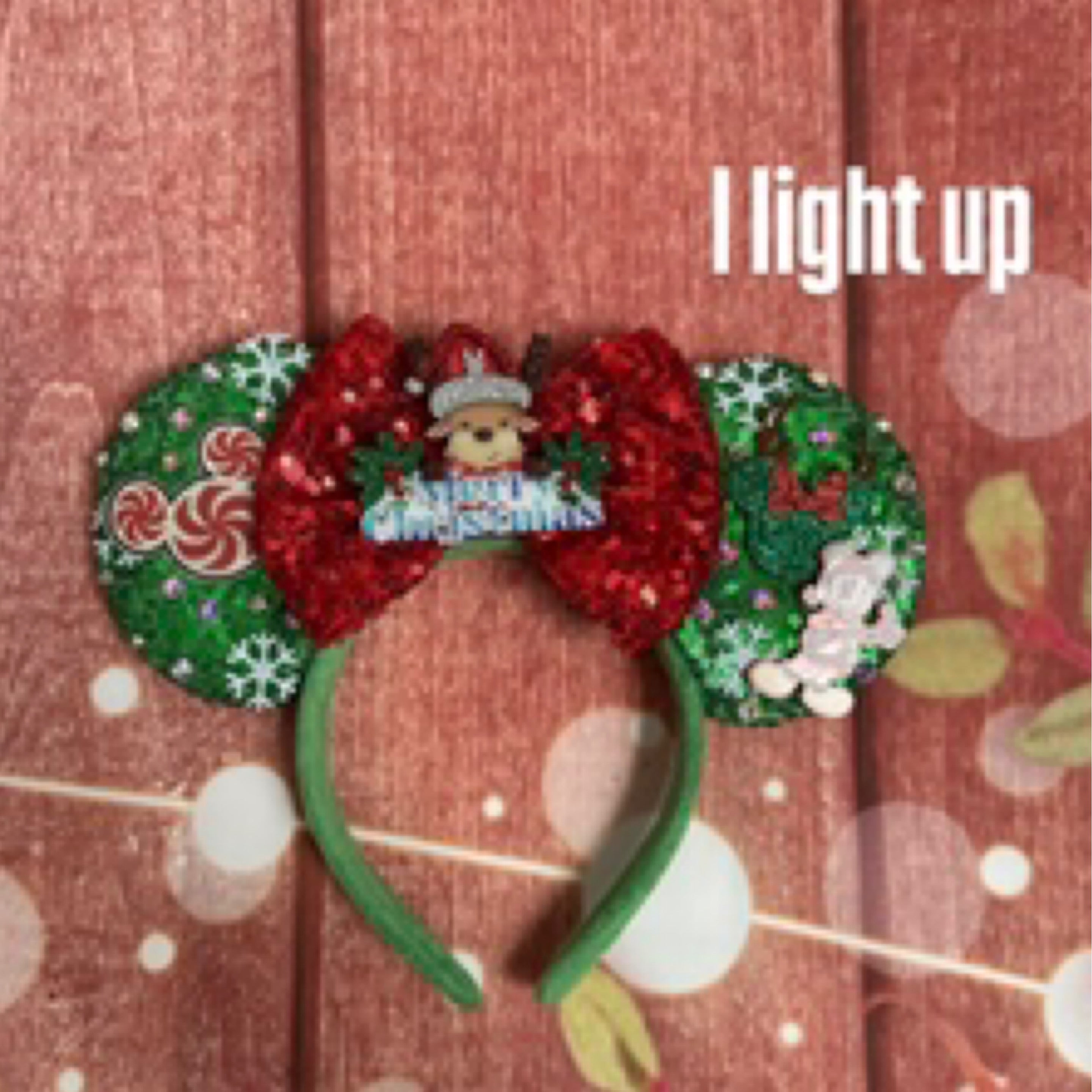 Light up mouse ears