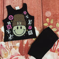 12/18 smiley short set