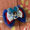 6 inch Snow White  hair bow