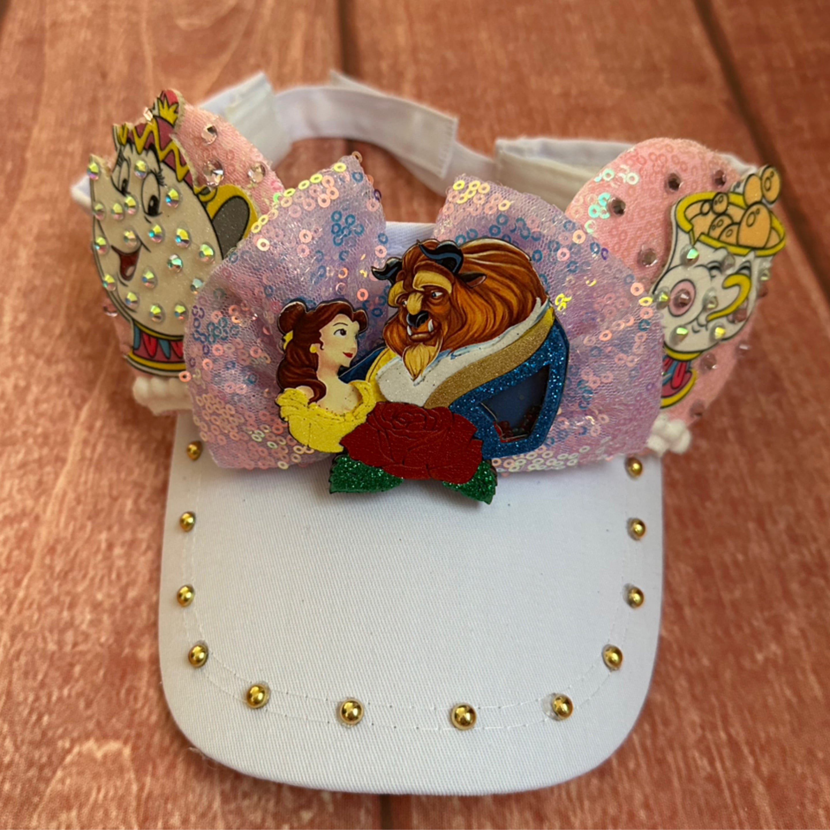 Beauty and the beast visor