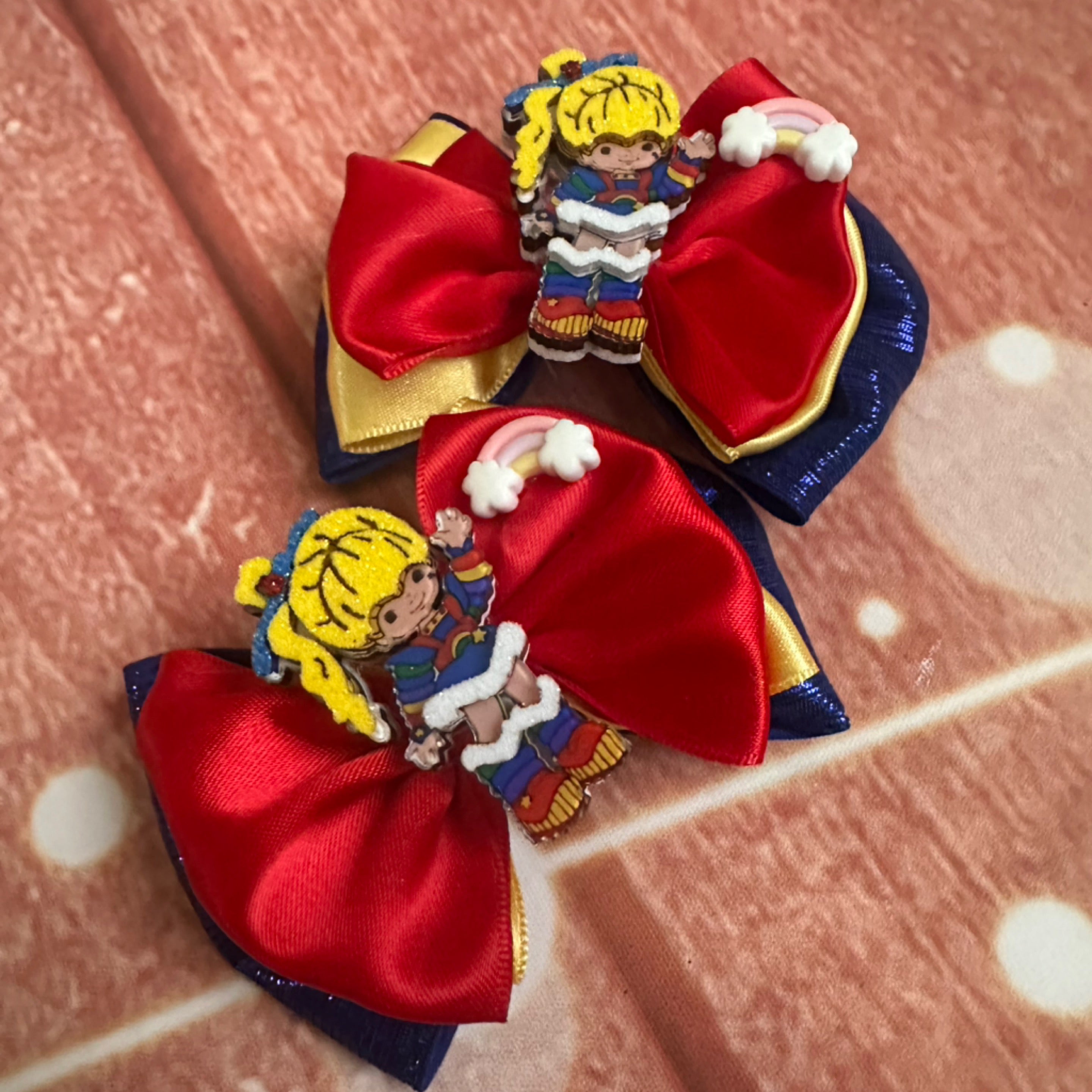 Rainbow bright piggy set