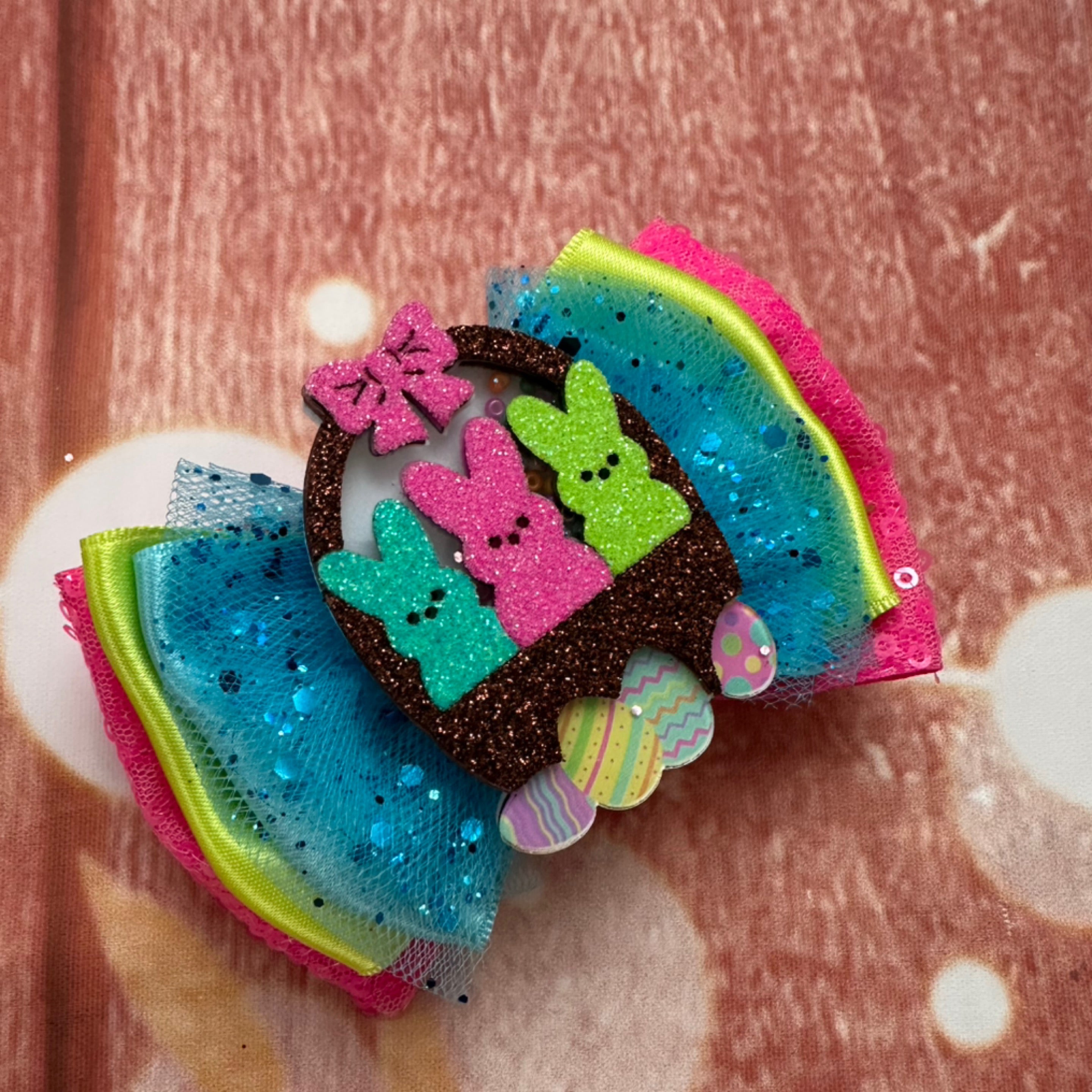 Easter peeps piggy clip