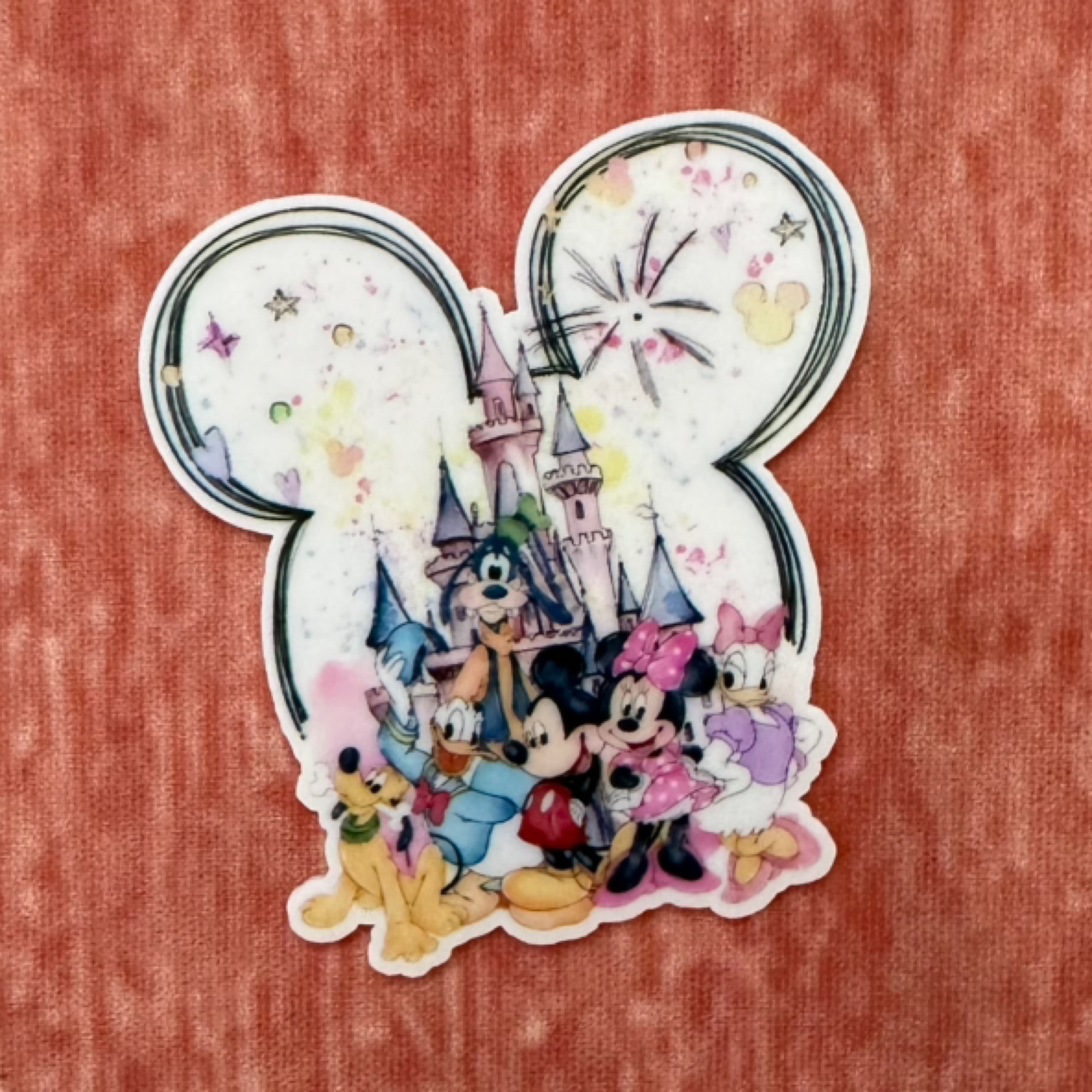 Velcro Mickey and friends center