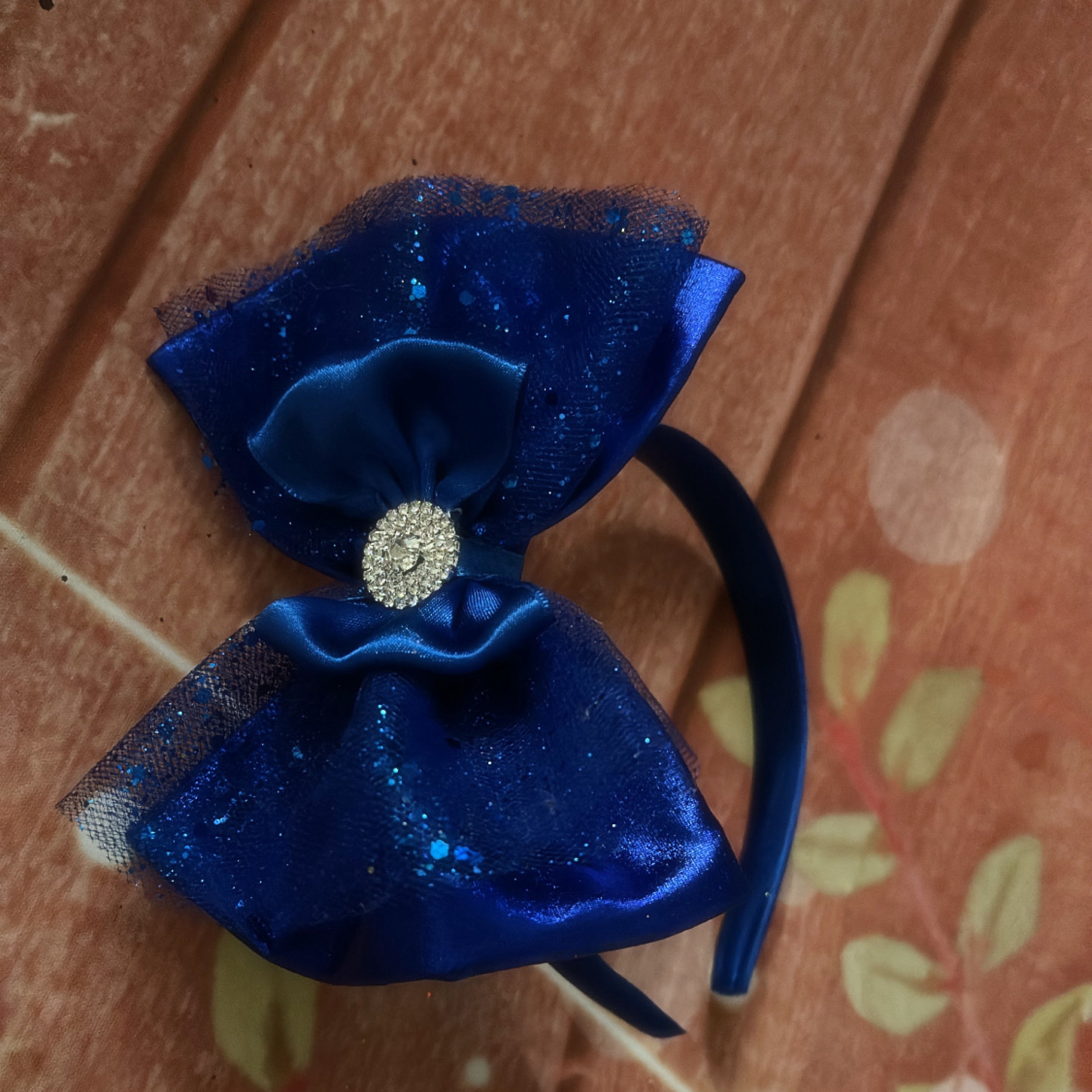 Royal blue hard headband