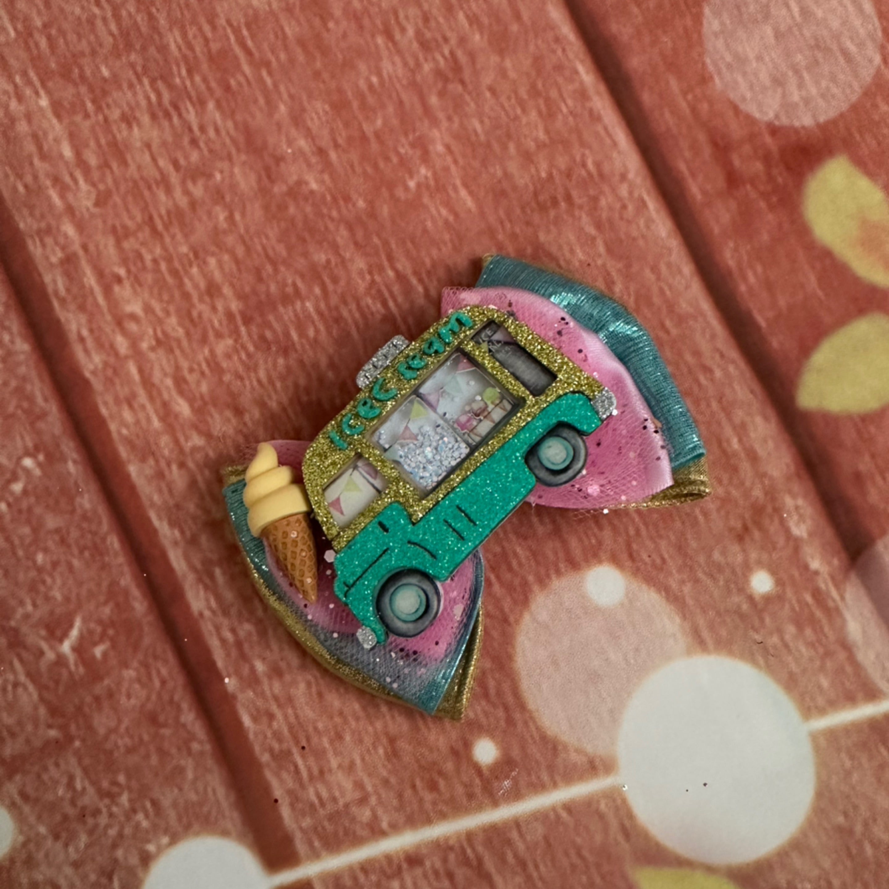 Ice cream truck piggy size clip