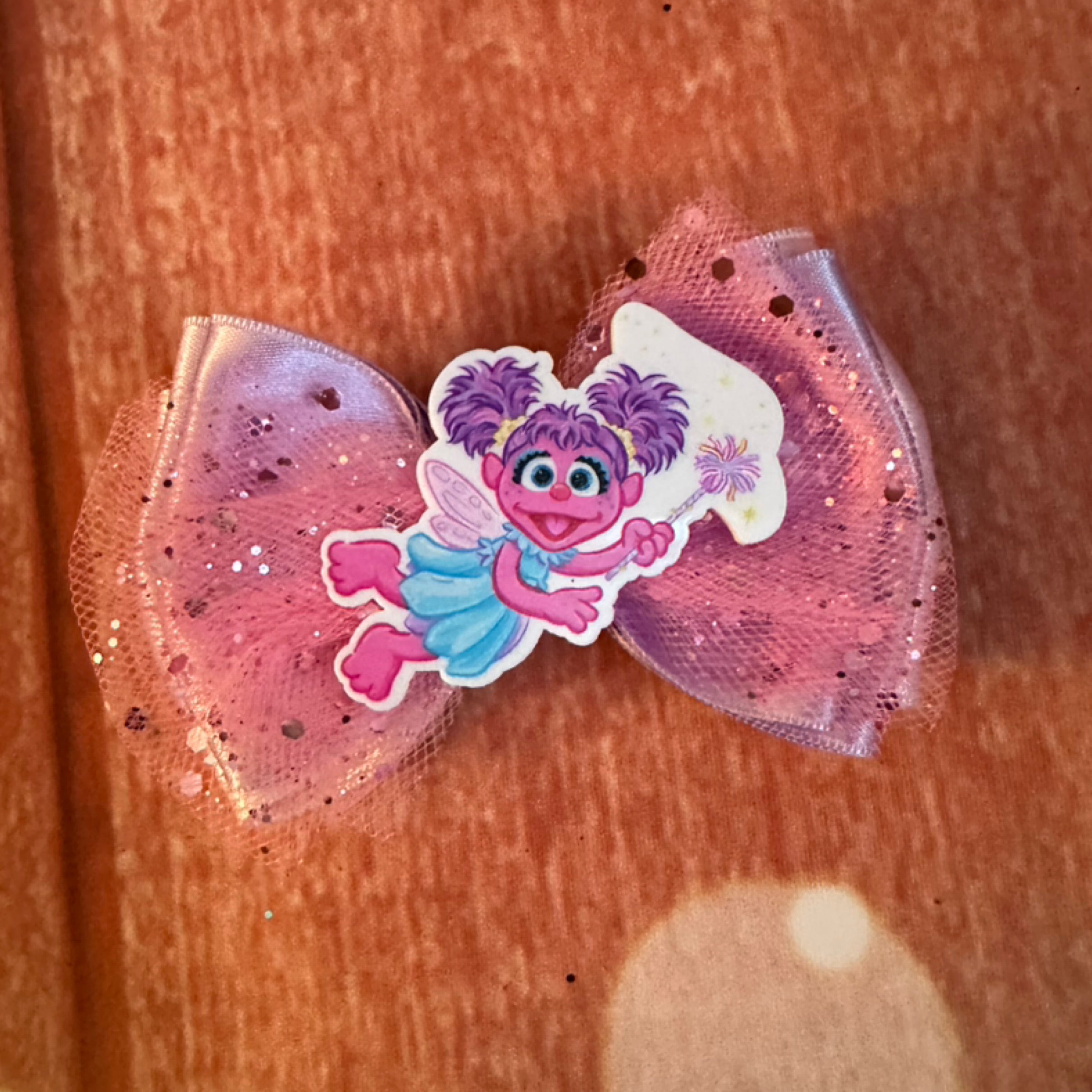 Single piggy clip Abby Sesame Street
