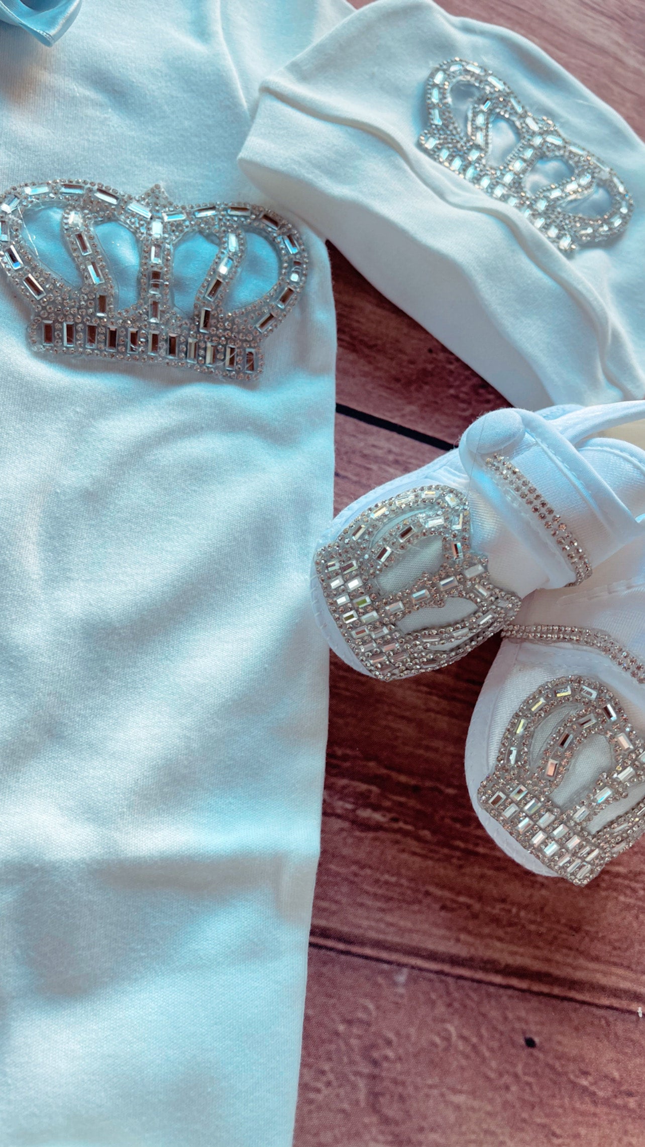 Baby blue prince set