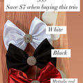Trio hair bow set