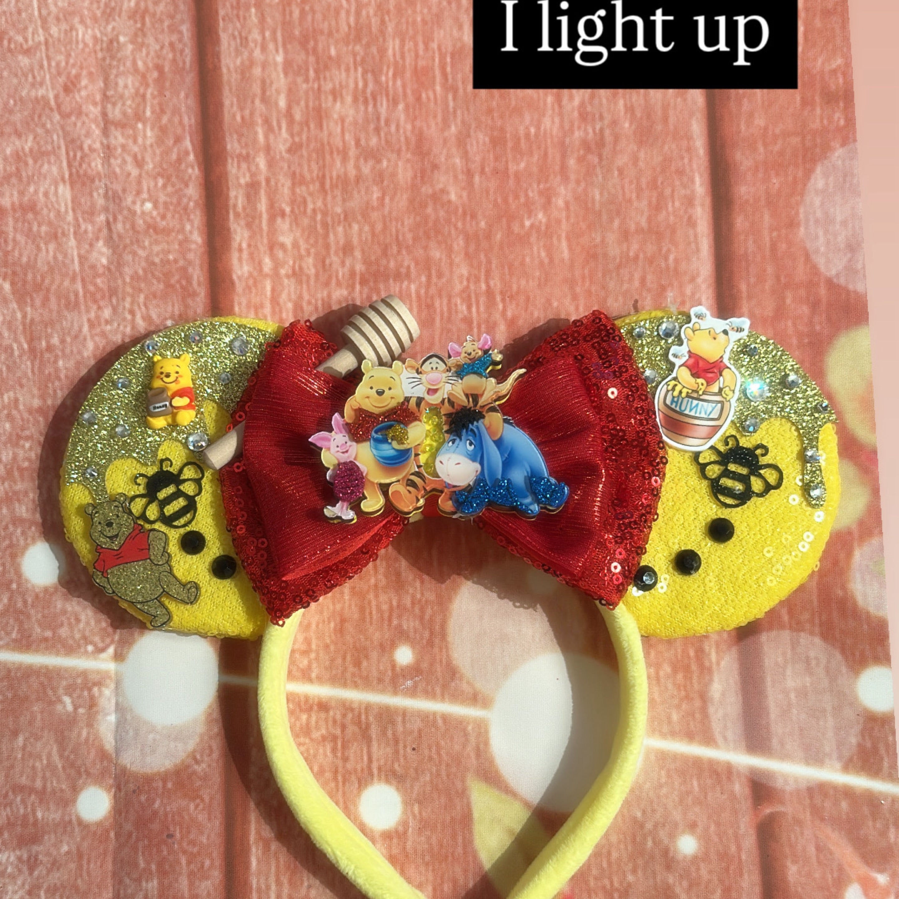 Light up mouse ears