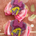 Aurora princess pigtail set