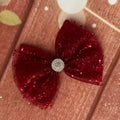 Burgundy tulle hair Clio 5 inch