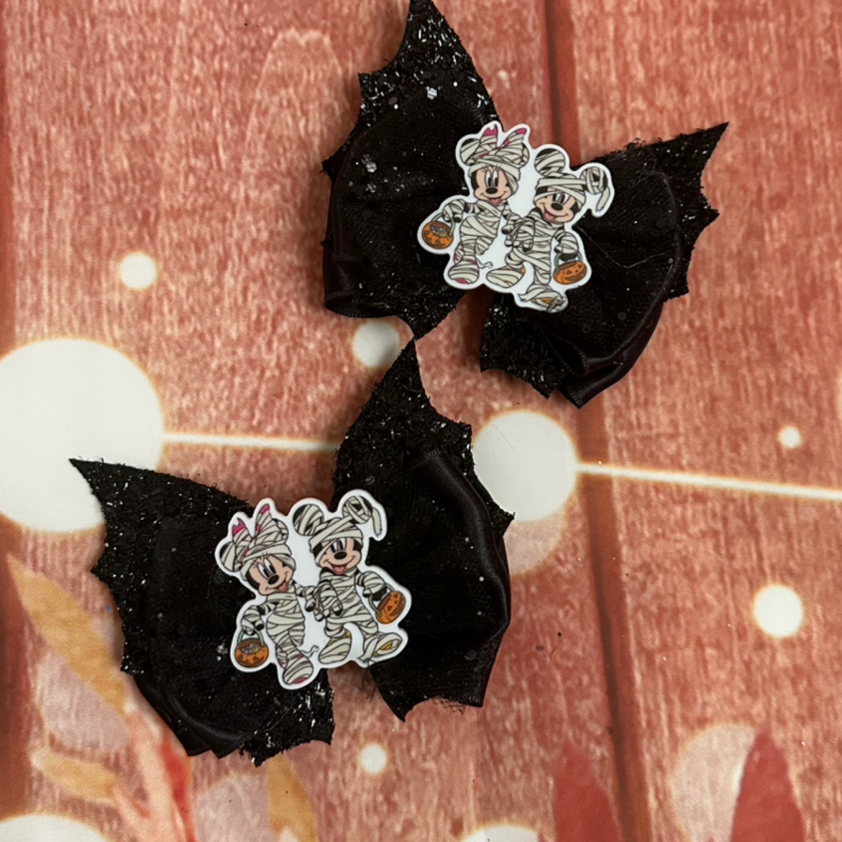 Halloween pigtail set