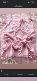 Pink fancy blanket