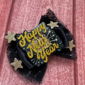 New years hair bow